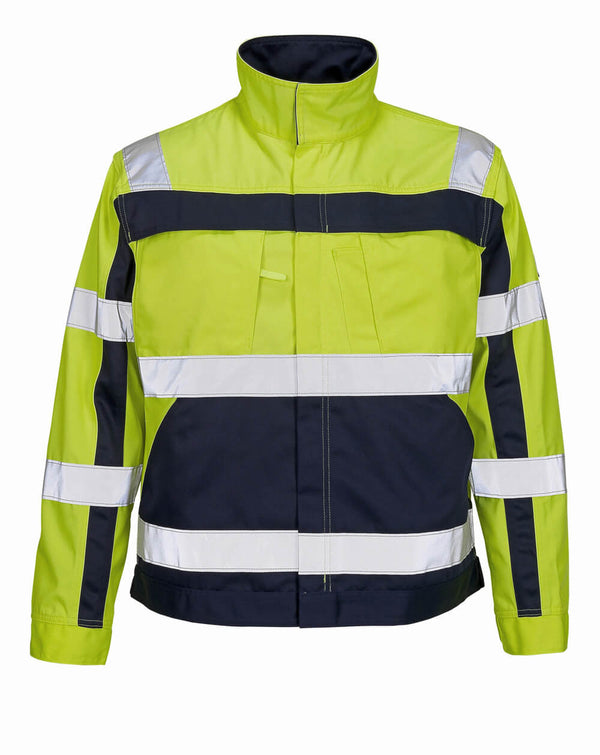 Takki - 07109-470 - hi-vis keltainen/tummansininen