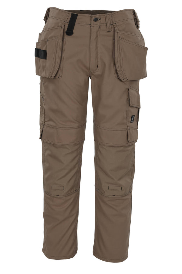 Housut riipputaskuilla - 08131-010 - khaki