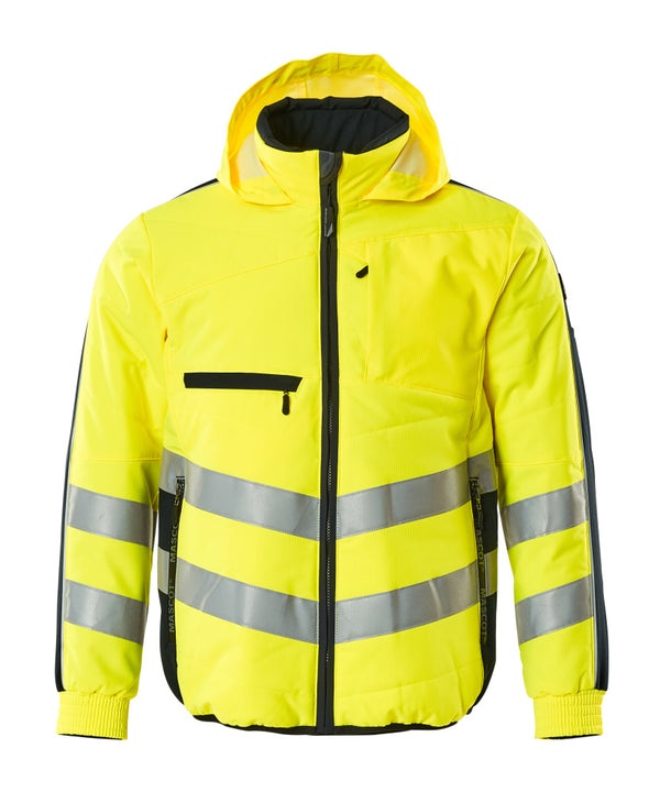 Takki - 15515-249 - hi-vis keltainen/tumma laivastonsininen