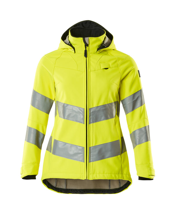 Softshell-takki - 18512-246 - hi-vis keltainen