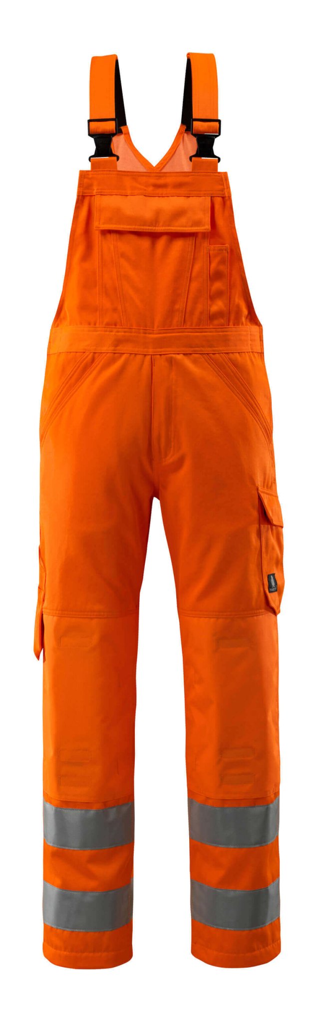 Avohaalari polvitaskuilla - 16869 - 860 - hi - vis oranssi - Safewear Suojainkauppa