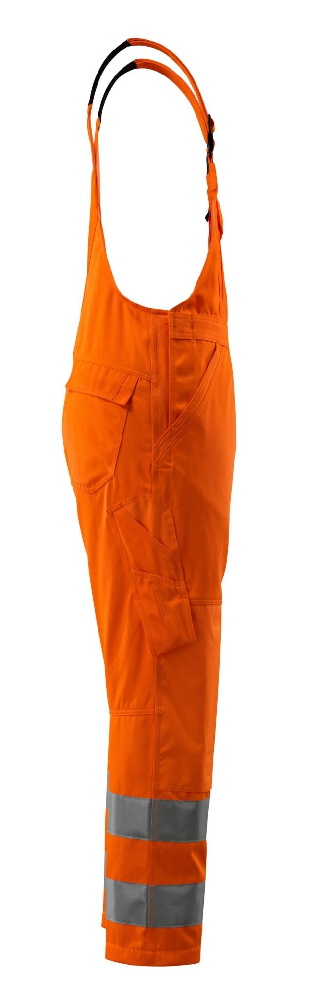 Avohaalari polvitaskuilla - 16869 - 860 - hi - vis oranssi - Safewear Suojainkauppa