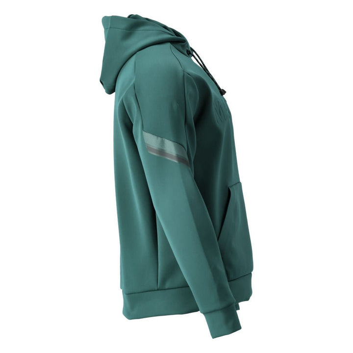 Fleece huppari - 22186 - 608 - metsänvihreä - Safewear Suojainkauppa