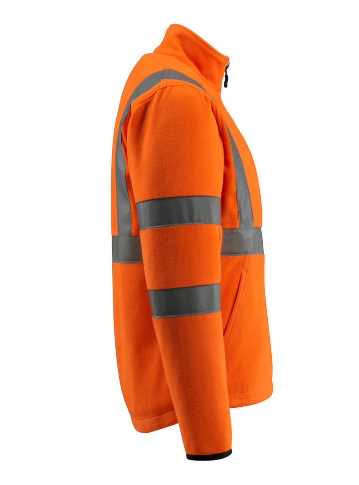 Fleece Takki - 15903 - 270 - hi - vis oranssi - Safewear Suojainkauppa