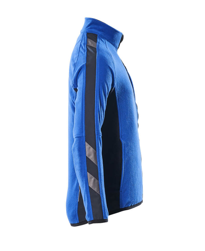 Fleece Takki - 16003 - 302 - koboltinsininen/tumma laivastonsininen - Safewear Suojainkauppa