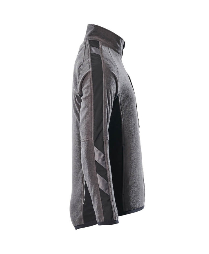 Fleece Takki - 16003 - 302 - tumma antrasiitti/musta - Safewear Suojainkauppa