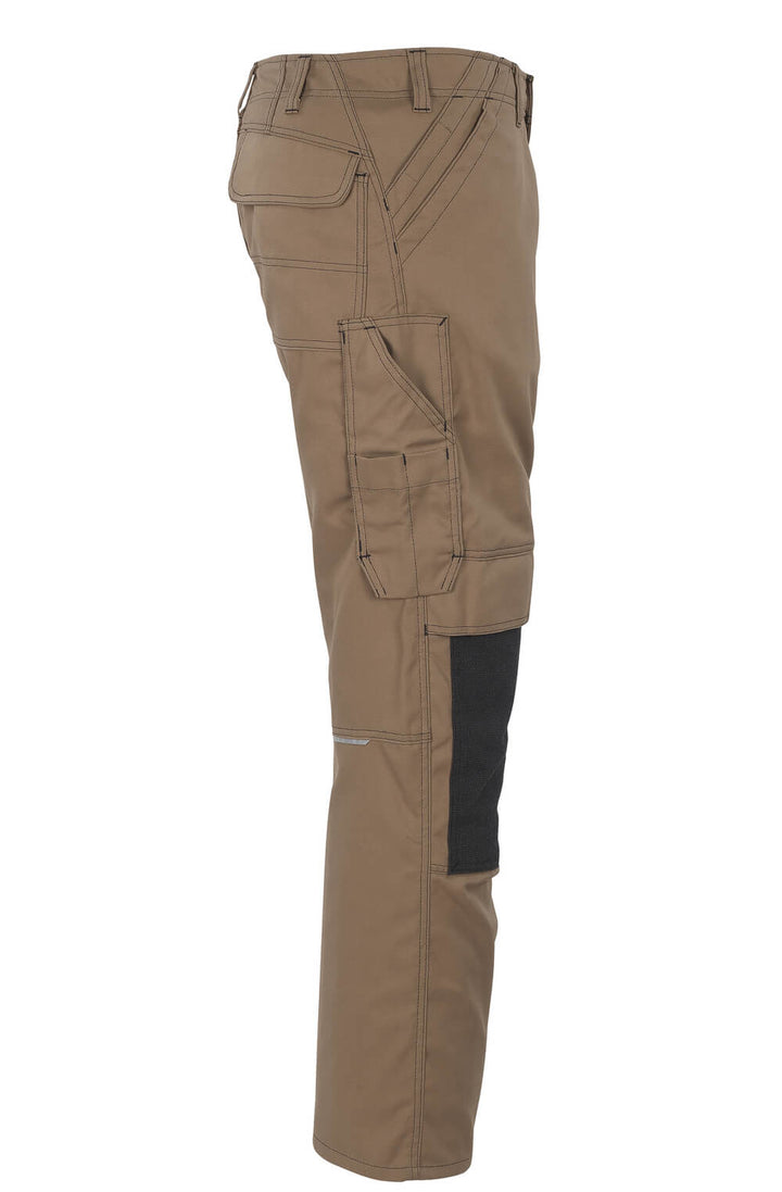 Housut polvitaskuilla - 05079 - 010 - khaki - Safewear Suojainkauppa