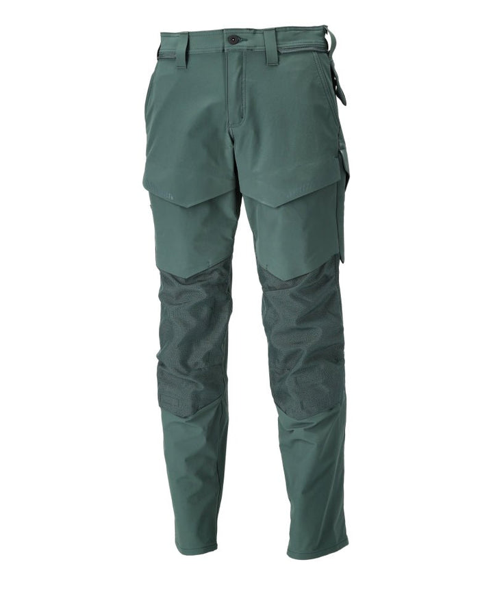 Housut polvitaskuilla - 22379 - 311 - metsänvihreä - Safewear Suojainkauppa