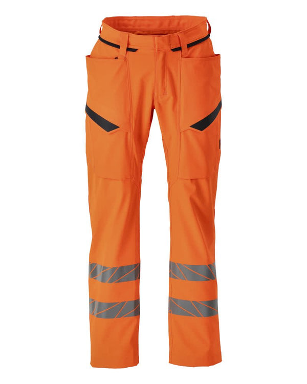 Housut, reisitaskuilla - 24279 - 510 - hi - vis oranssi - Safewear Suojainkauppa