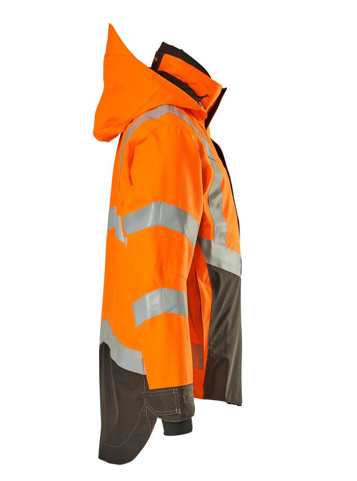 Kuoritakki - 15501 - 231 - hi - vis oranssi/tumma antrasiitti - Safewear Suojainkauppa