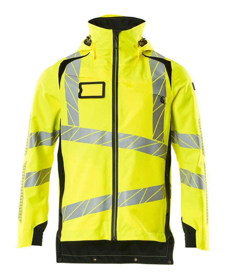 Kuoritakki - 19001 - 449 - hi - vis keltainen/musta - Safewear Suojainkauppa