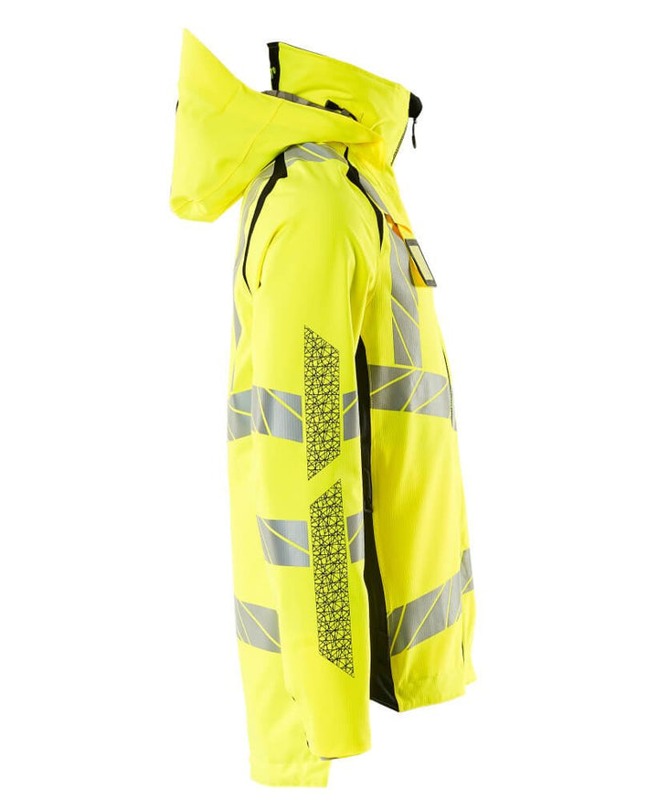 Kuoritakki - 19001 - 449 - hi - vis keltainen/musta - Safewear Suojainkauppa