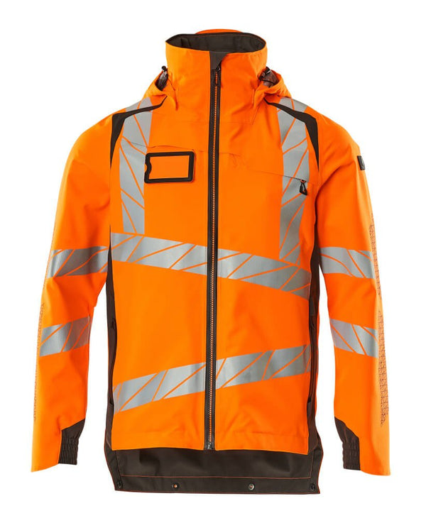 Kuoritakki - 19001 - 449 - hi - vis oranssi/tumma antrasiitti - Safewear Suojainkauppa