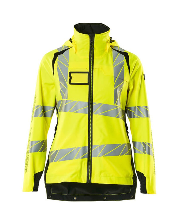 Kuoritakki - 19011 - 449 - hi - vis keltainen/musta - Safewear Suojainkauppa