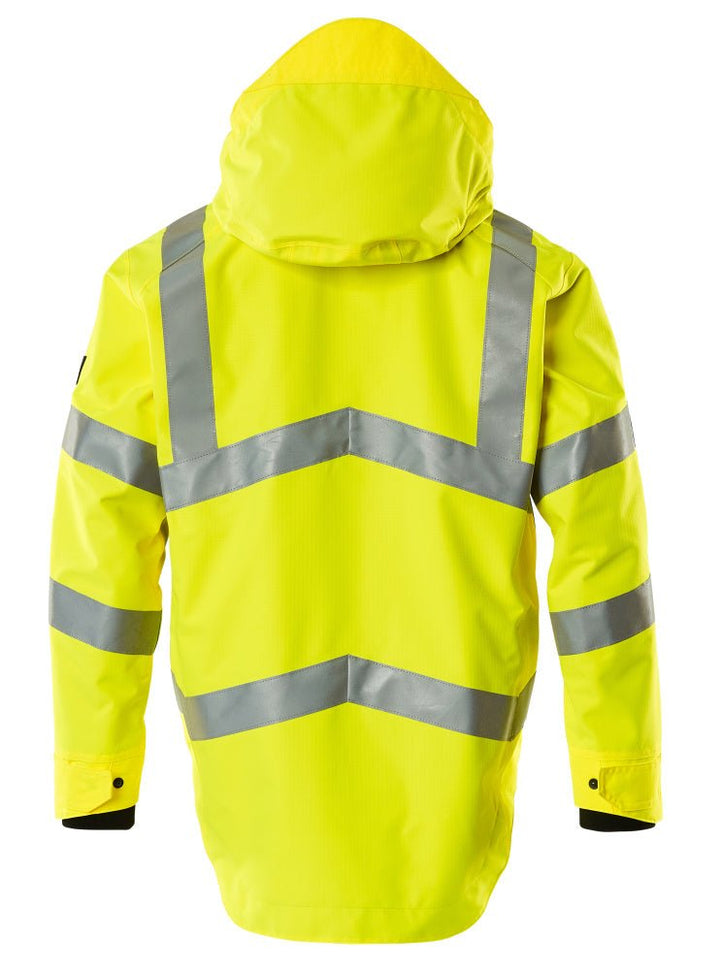 Kuoritakki - 20501 - 231 - hi - vis keltainen - Safewear Suojainkauppa