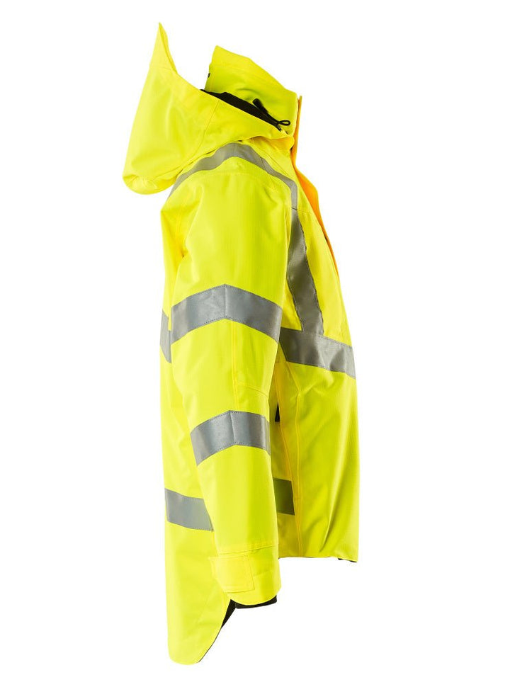 Kuoritakki - 20501 - 231 - hi - vis keltainen - Safewear Suojainkauppa