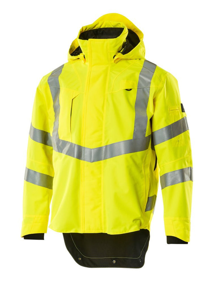 Kuoritakki - 20501 - 231 - hi - vis keltainen - Safewear Suojainkauppa