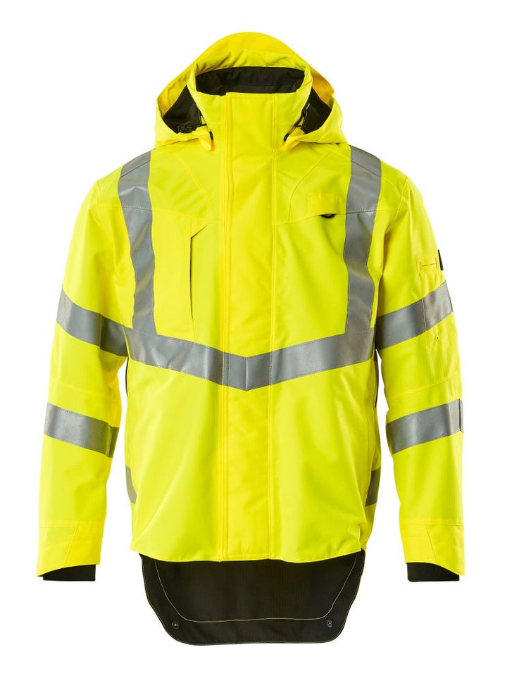 Kuoritakki - 20501 - 231 - hi - vis keltainen - Safewear Suojainkauppa