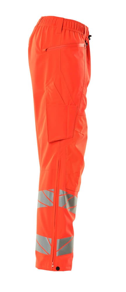 Päällyshousut - 19590 - 449 - hi - vis punainen - Safewear Suojainkauppa