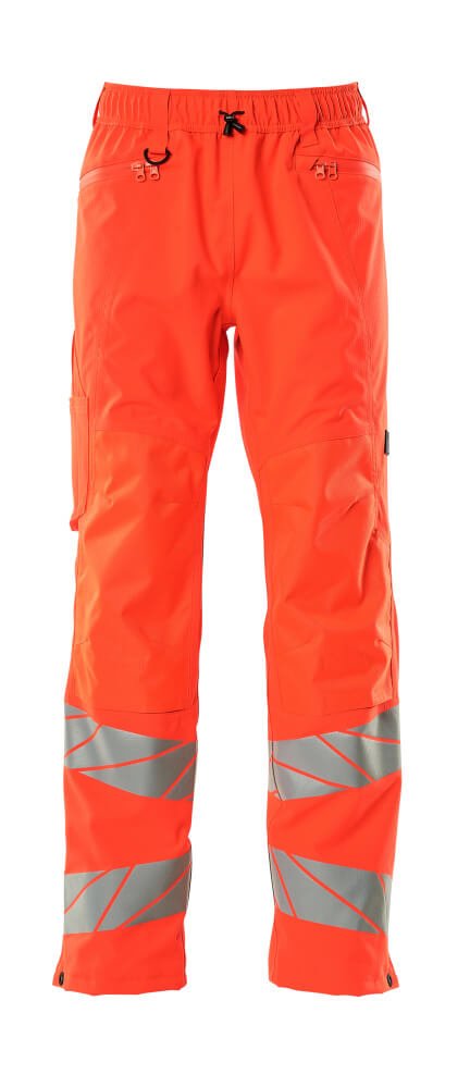 Päällyshousut - 19590 - 449 - hi - vis punainen - Safewear Suojainkauppa