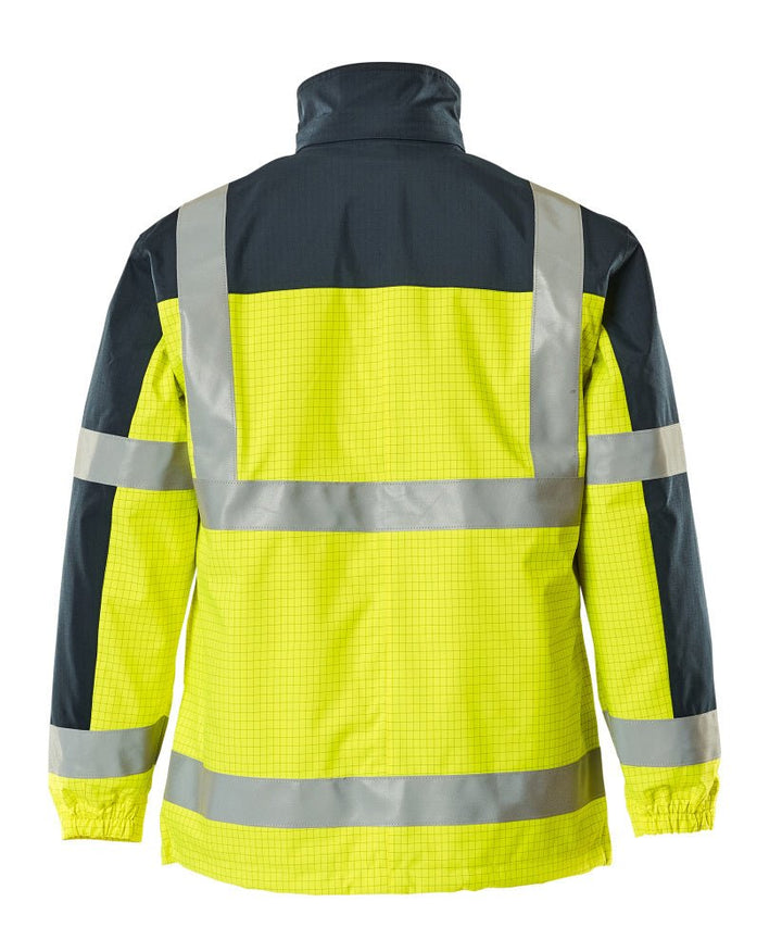 Parkatakki - 06831 - 064 - hi - vis keltainen/tummansininen - Safewear Suojainkauppa