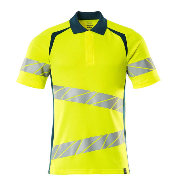 Piképaita - 19083 - 771 - hi - vis keltainen/tumma petrooli - Safewear Suojainkauppa