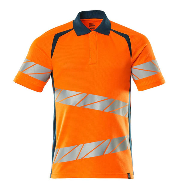 Piképaita - 19083 - 771 - hi - vis oranssi/tumma petrooli - Safewear Suojainkauppa