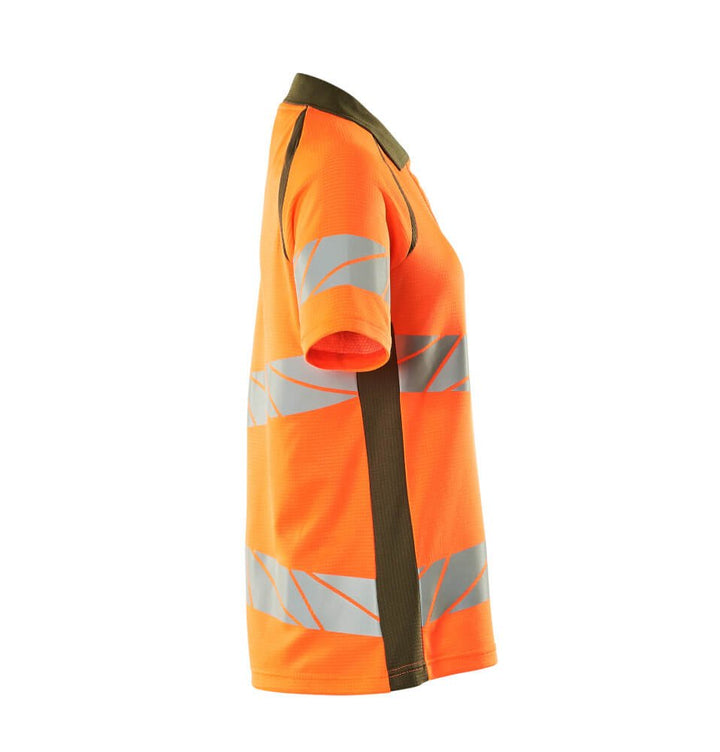 Piképaita - 19093 - 771 - hi - vis oranssi/sammaleenvihreä - Safewear Suojainkauppa