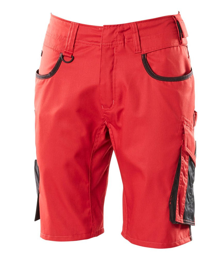 Shortsit - 18349 - 230 - punainen/musta - Safewear Suojainkauppa