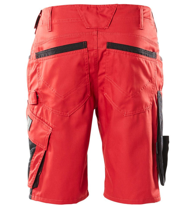 Shortsit - 18349 - 230 - punainen/musta - Safewear Suojainkauppa