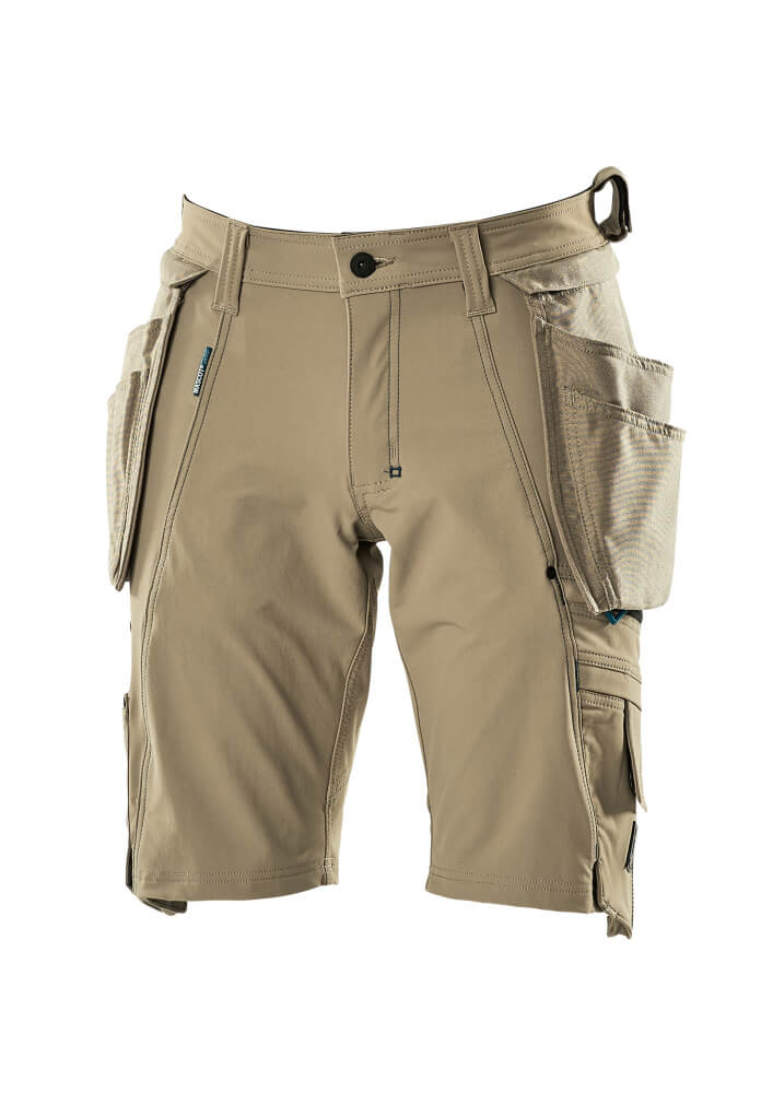 Shortsit riipputaskuilla - 17149 - 311 - vaalea khaki - Safewear Suojainkauppa