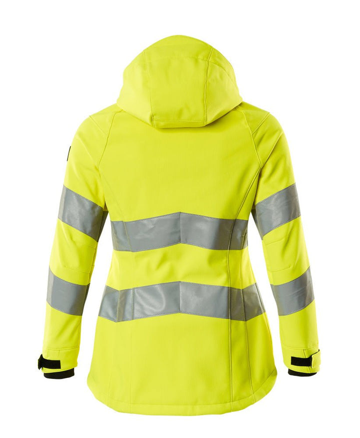 Softshell - takki - 18512 - 246 - hi - vis keltainen - Safewear Suojainkauppa