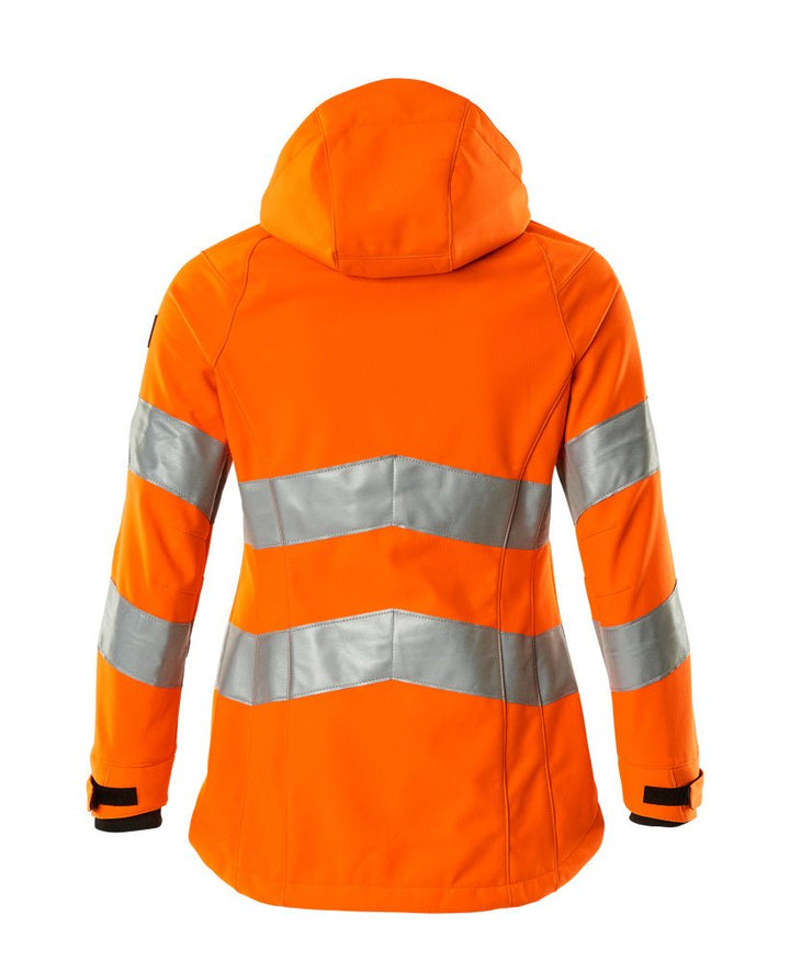 Softshell - takki - 18512 - 246 - hi - vis oranssi - Safewear Suojainkauppa