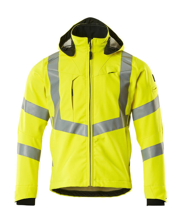 Softshell-takki - 20502-246 - hi-vis keltainen - Safewear