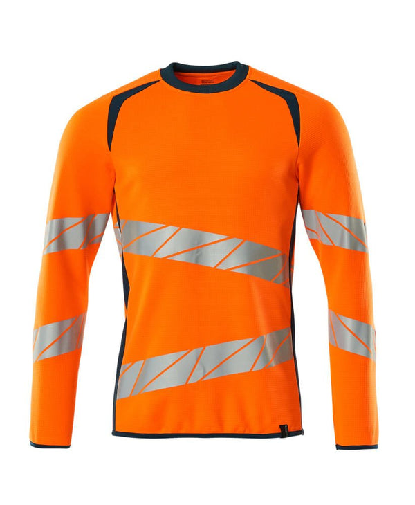 Svetari - 19084 - 781 - hi - vis oranssi/tumma petrooli - Safewear Suojainkauppa