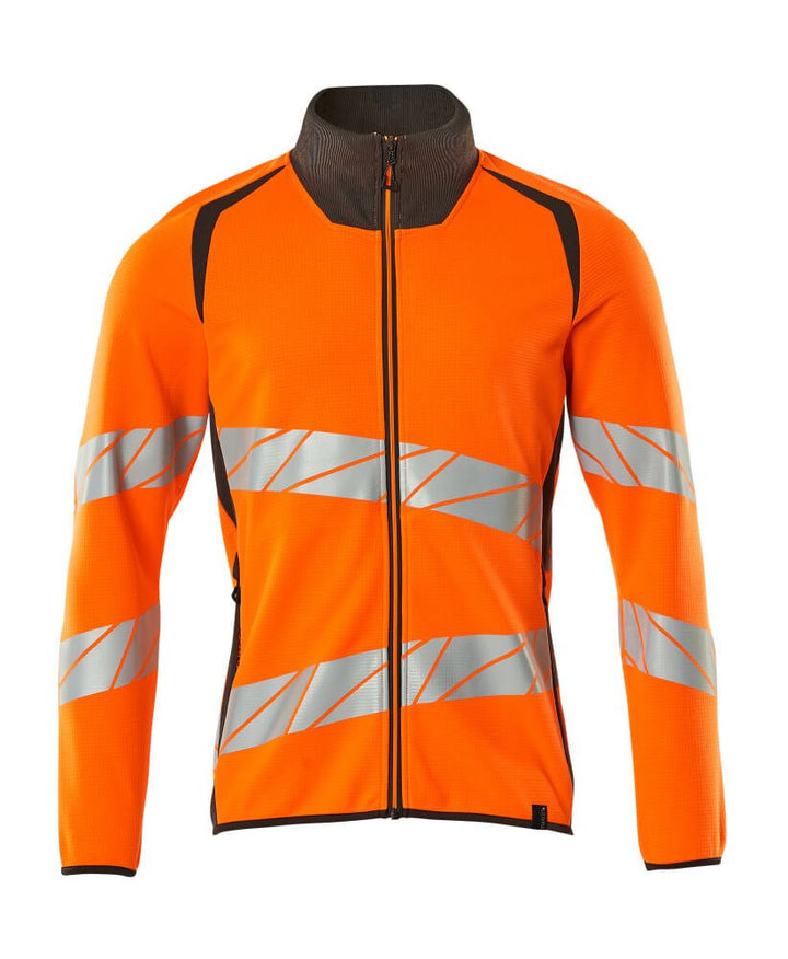 Svetari vetoketjulla - 19184 - 781 - hi - vis oranssi/tumma antrasiitti - Safewear Suojainkauppa