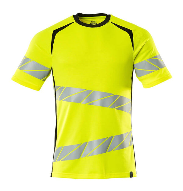 T - Paita - 19082 - 771 - hi - vis keltainen/musta - Safewear Suojainkauppa