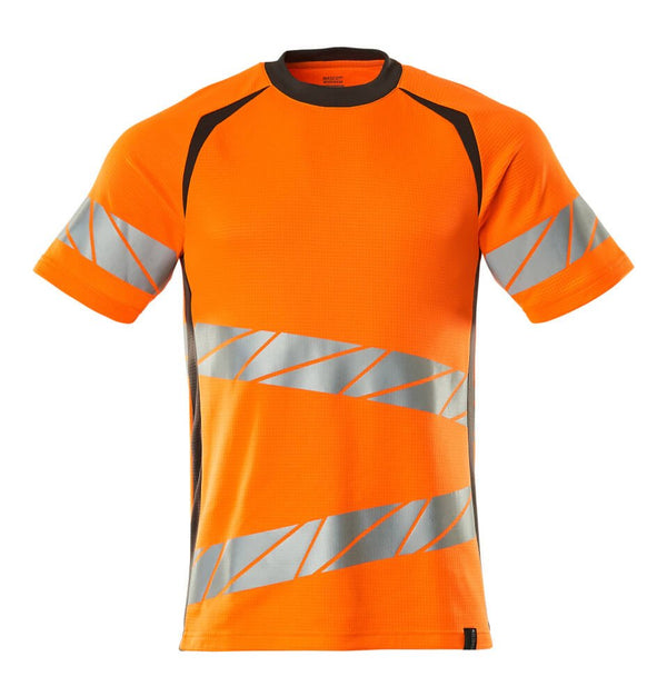 T - Paita - 19082 - 771 - hi - vis oranssi/tumma antrasiitti - Safewear Suojainkauppa