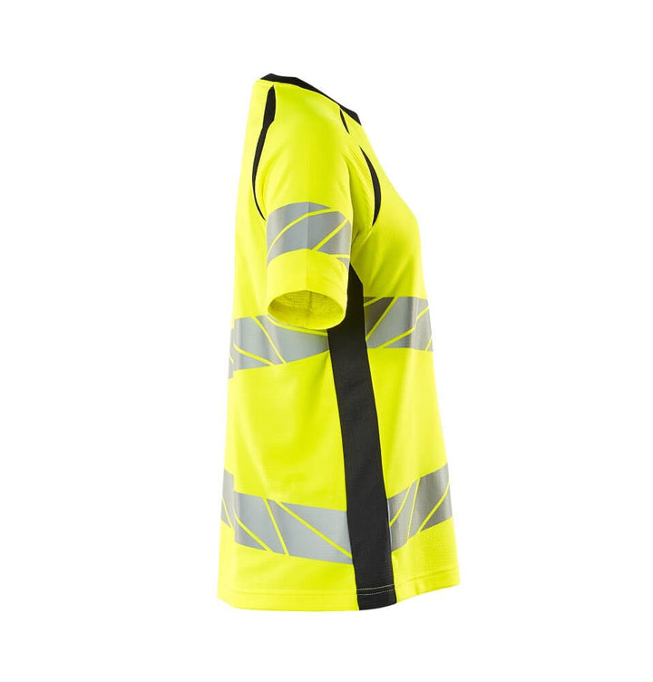 T - Paita - 19092 - 771 - hi - vis keltainen/tumma laivastonsininen - Safewear Suojainkauppa