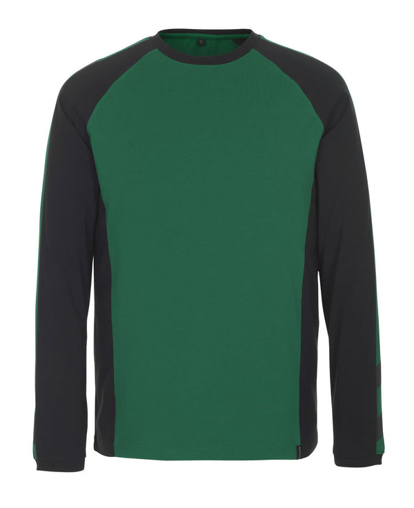 T-Paita, pitkähihainen - 50568-959 - vihreä/musta - Safewear