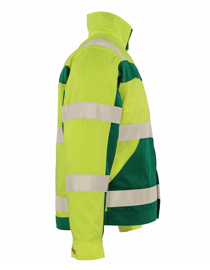 Takki - 07109 - 470 - hi - vis keltainen/vihreä - Safewear Suojainkauppa