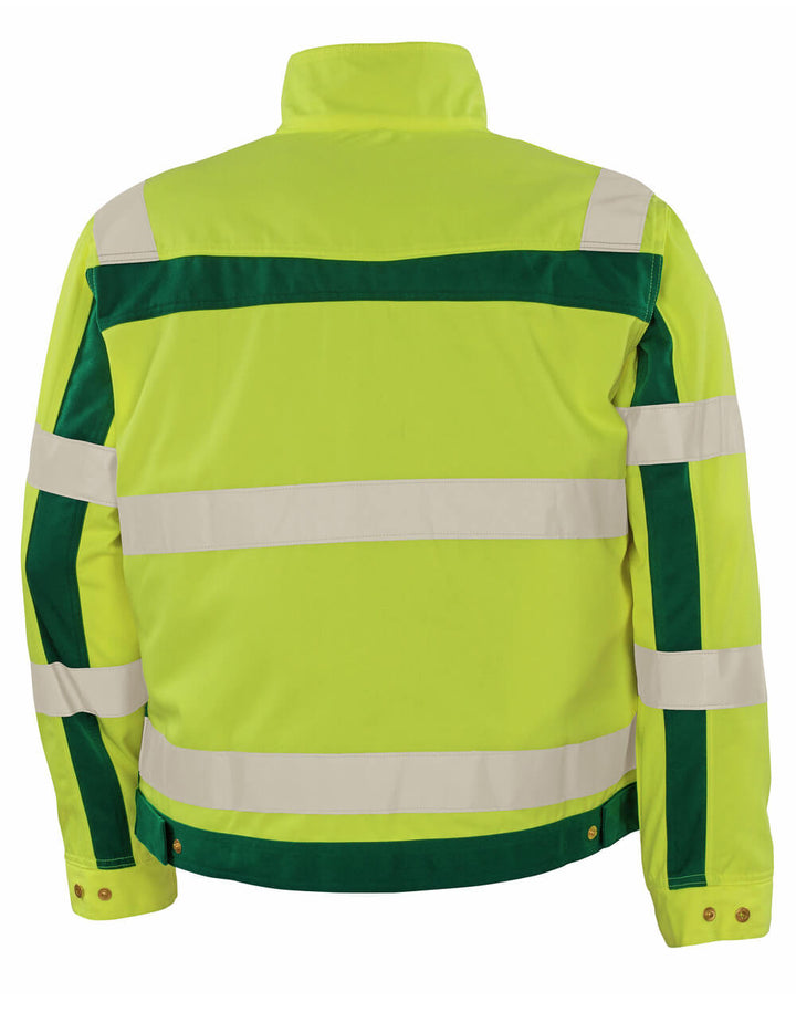 Takki - 07109 - 470 - hi - vis keltainen/vihreä - Safewear Suojainkauppa