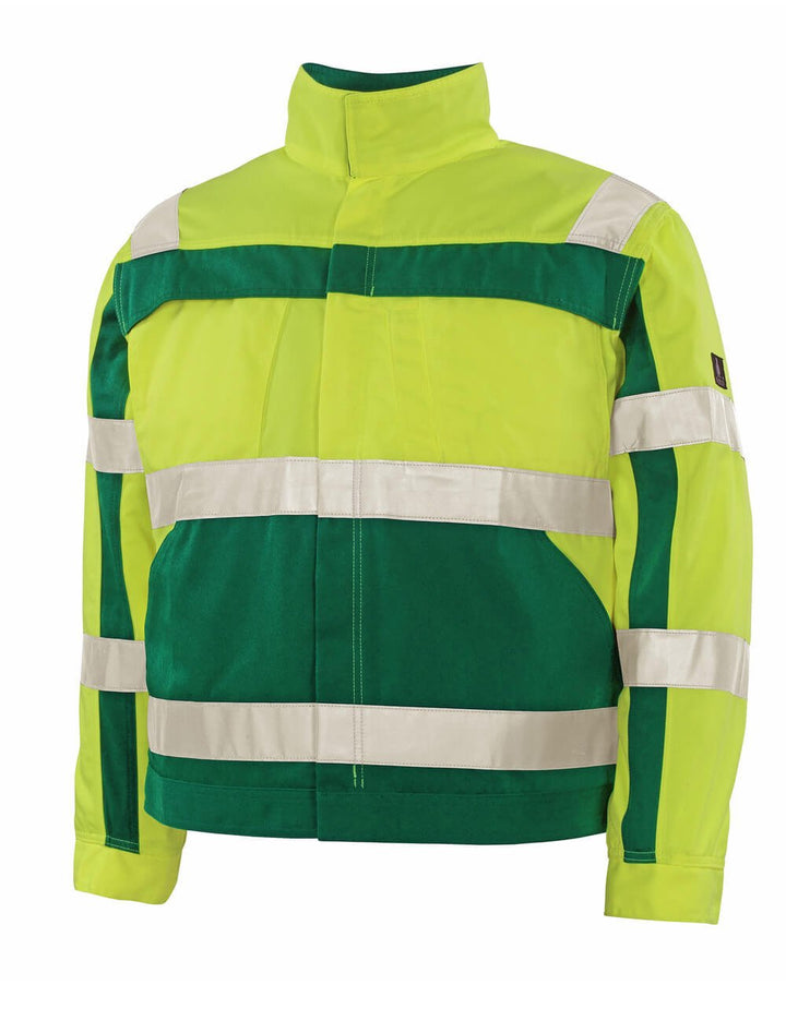 Takki - 07109 - 470 - hi - vis keltainen/vihreä - Safewear Suojainkauppa