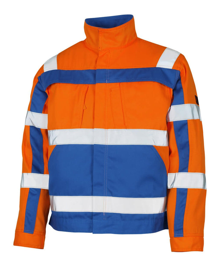 Takki - 07109 - 860 - hi - vis oranssi/koboltinsininen - Safewear Suojainkauppa