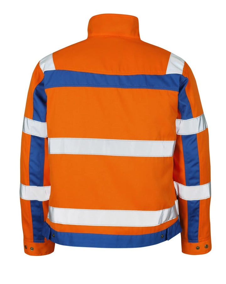 Takki - 07109 - 860 - hi - vis oranssi/koboltinsininen - Safewear Suojainkauppa