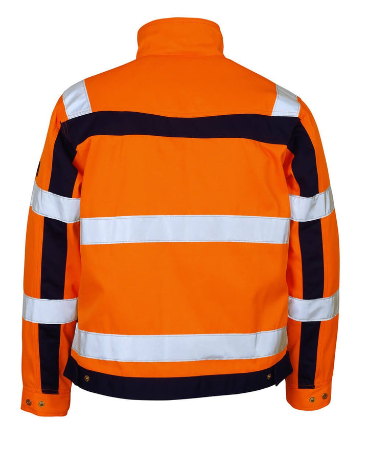 Takki - 07109 - 860 - hi - vis oranssi/tummansininen - Safewear Suojainkauppa