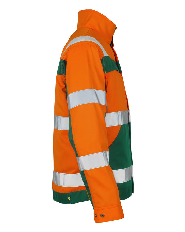 Takki - 07109 - 860 - hi - vis oranssi/vihreä - Safewear Suojainkauppa