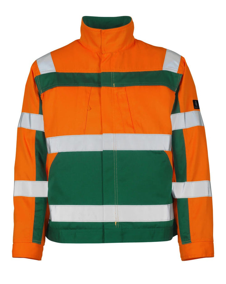 Takki - 07109 - 860 - hi - vis oranssi/vihreä - Safewear Suojainkauppa