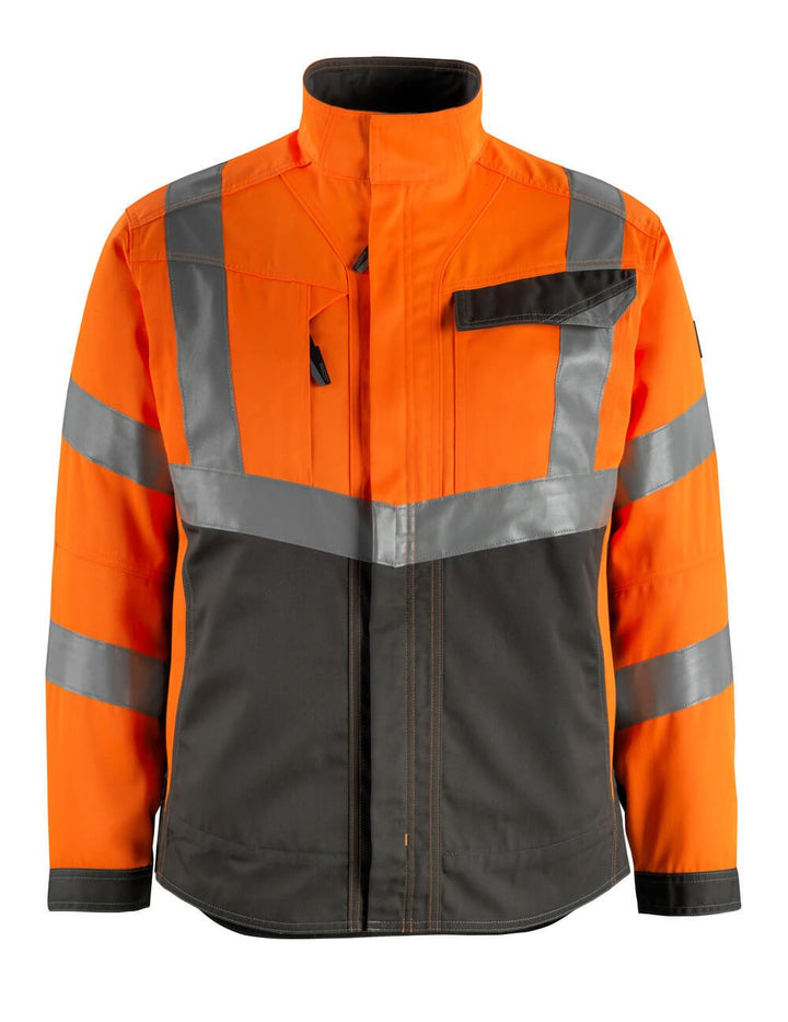 Takki - 15509 - 860 - hi - vis oranssi/tumma antrasiitti - Safewear Suojainkauppa