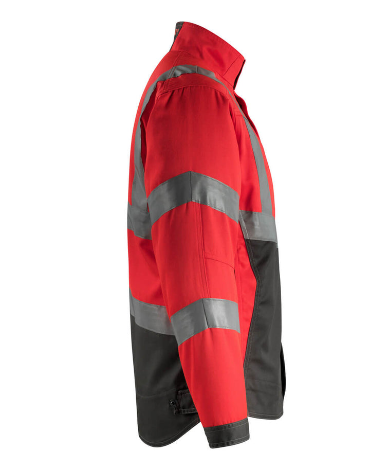 Takki - 15509 - 860 - hi - vis punainen/tumma antrasiitti - Safewear Suojainkauppa